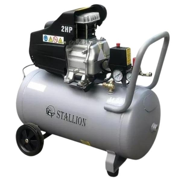 STALLION – Compressor / Belt Driven Compressor Single Stage 2HP – 50L