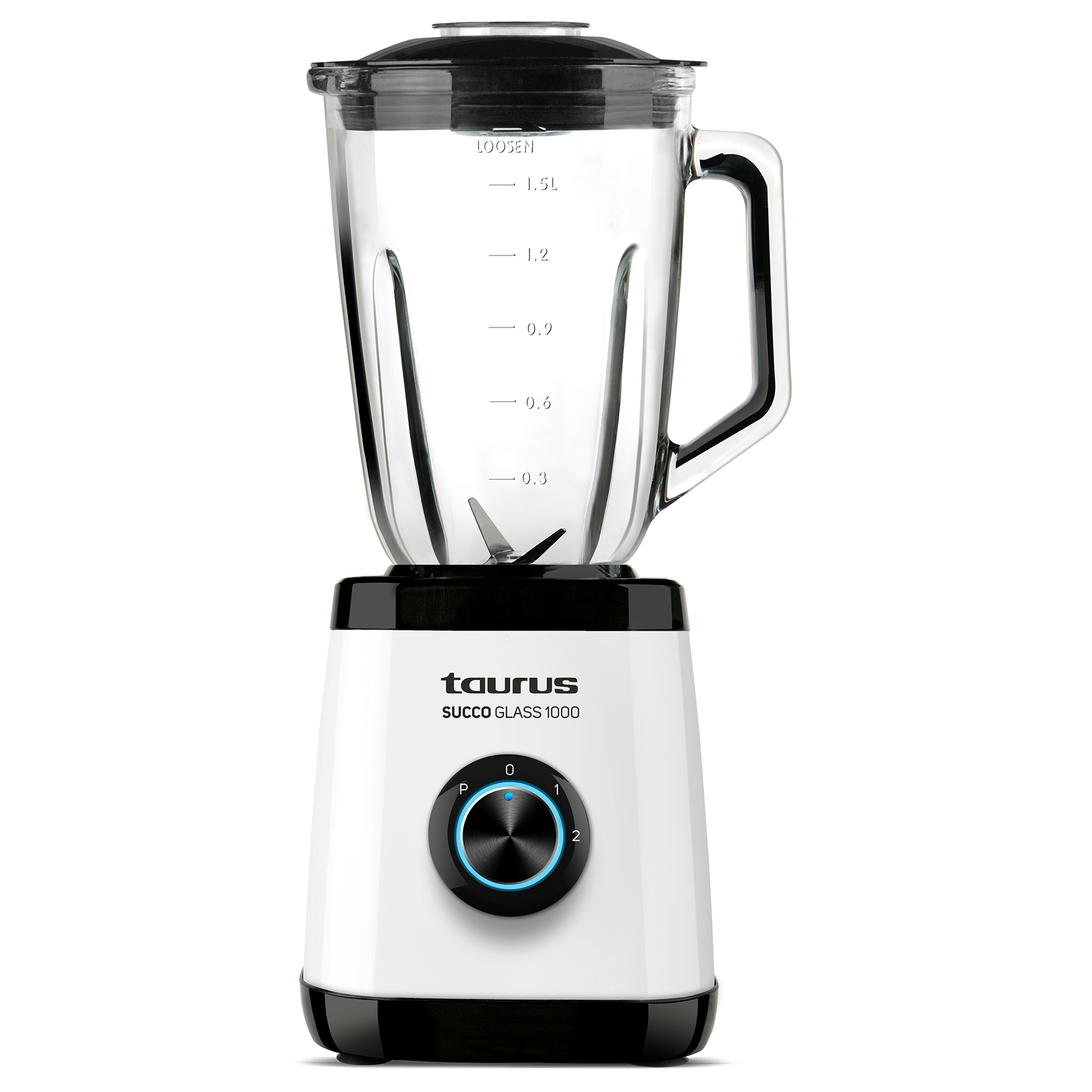 Taurus – “Succo Glass 1000” Glass Jug Blender