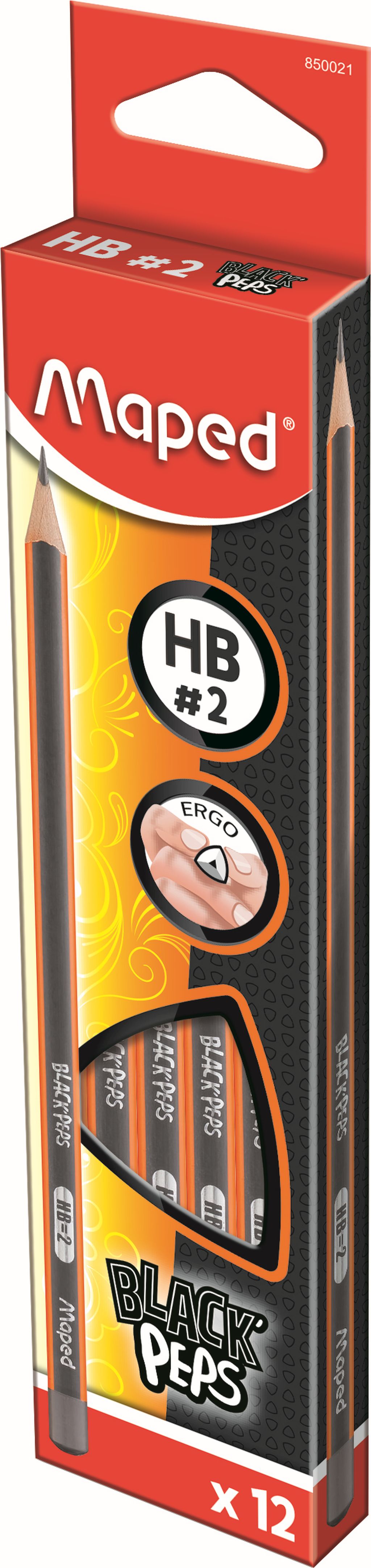 Maped Graphite Pencil Triangular HB – Box of 12