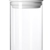 Olala Storage Jar 1300ml White Olala Storage Jar 1300ml White