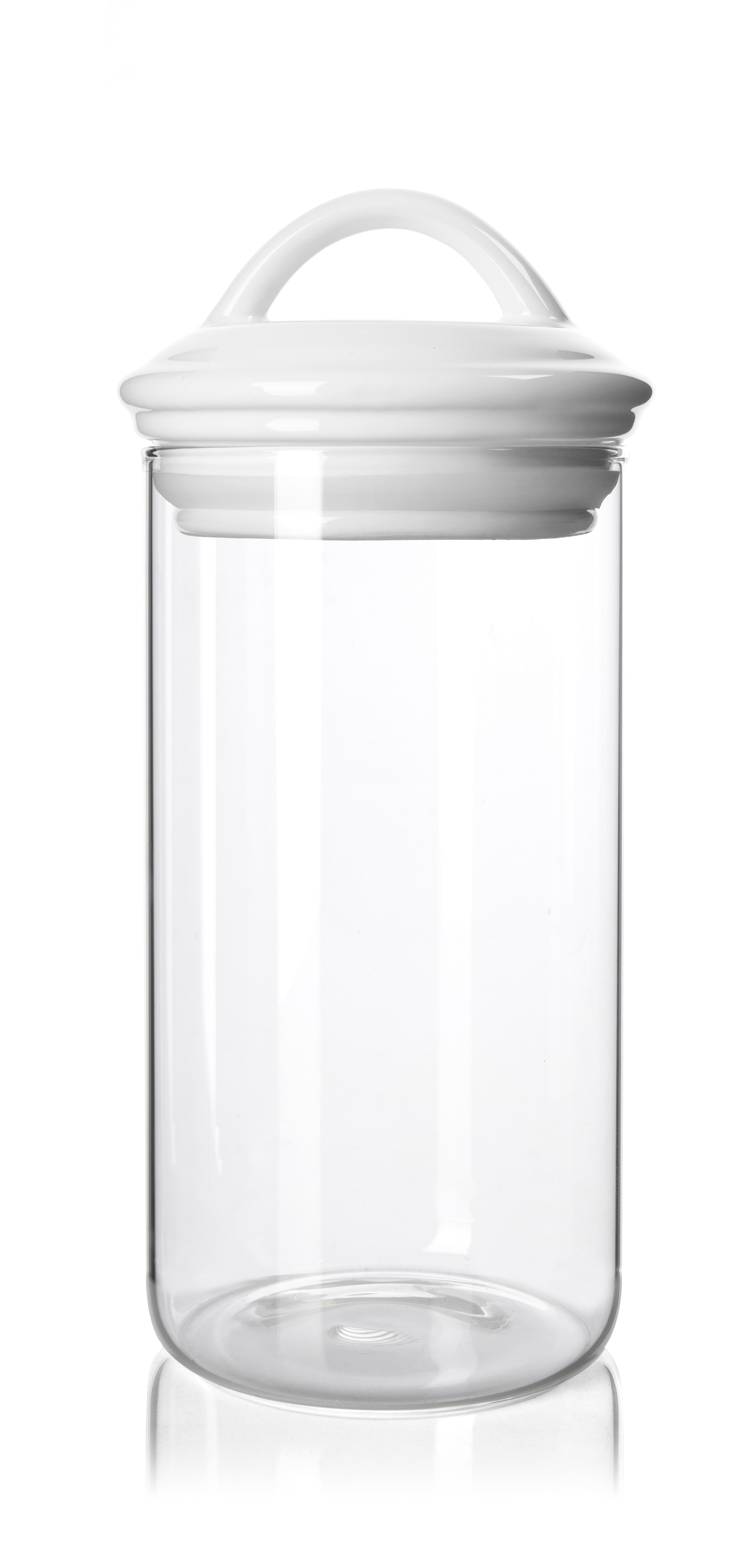 Olala Storage Jar 1300ml White