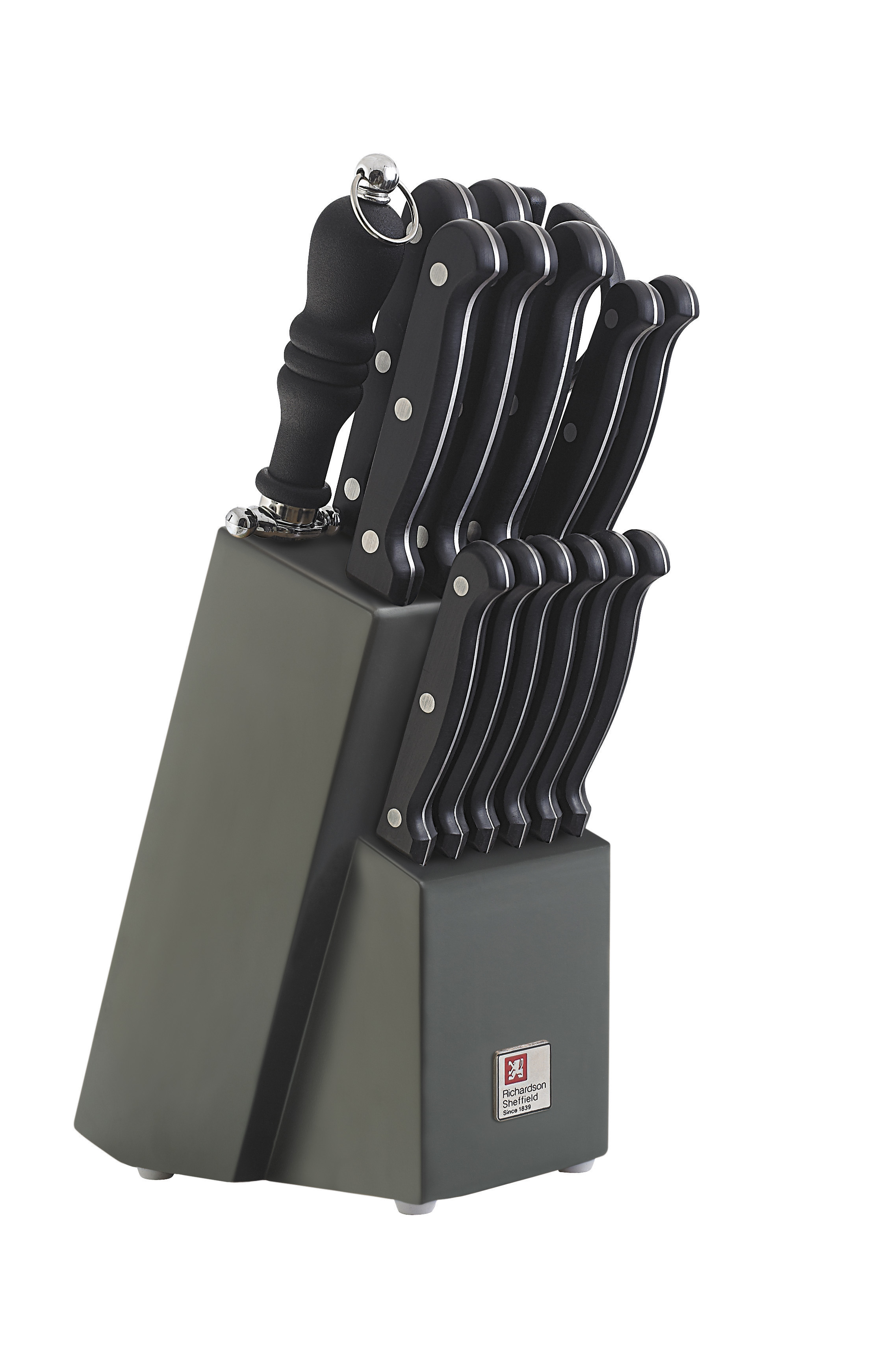 Richardson Artisan 15pce Knife Block Black