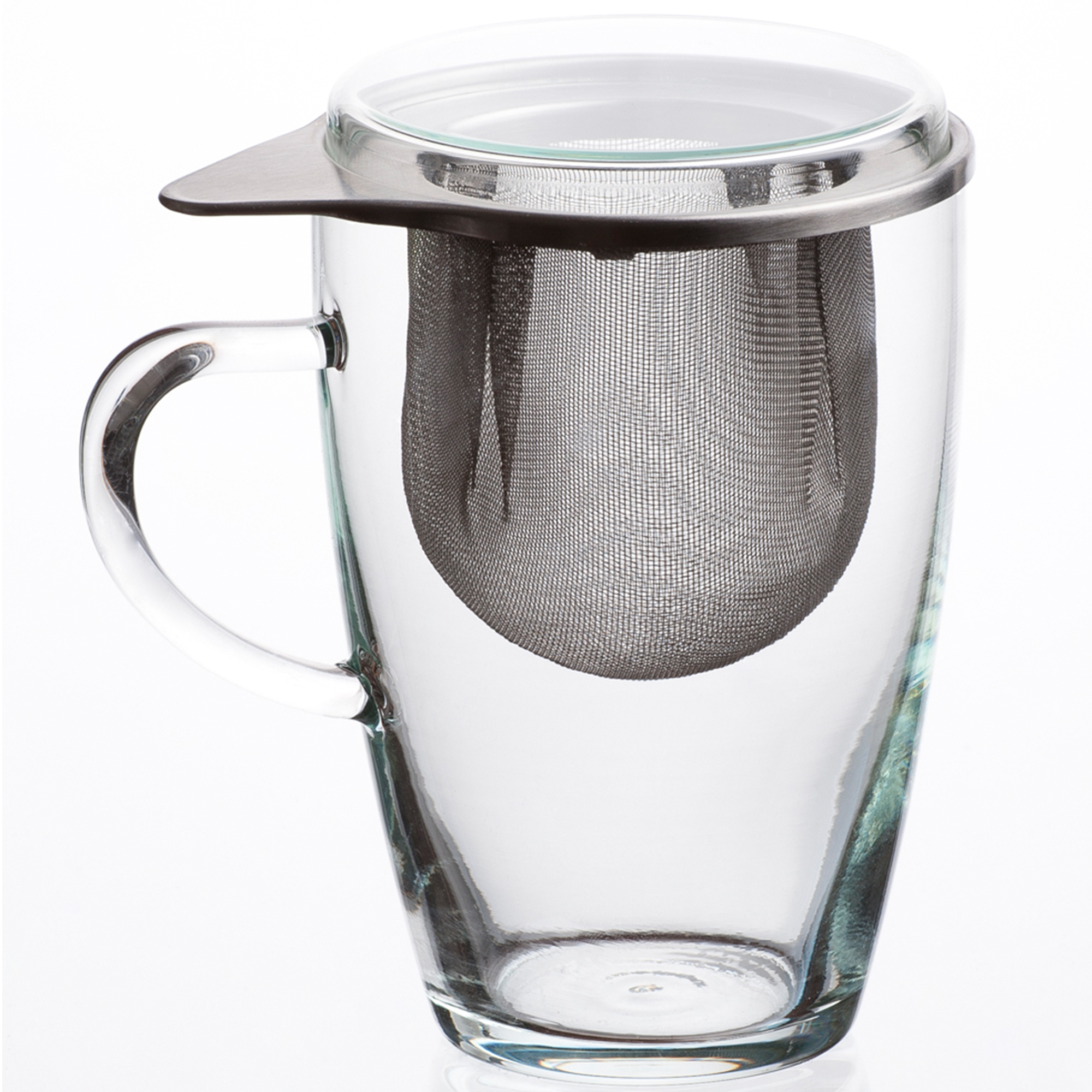 Simax Tea Glass With Metal Strain