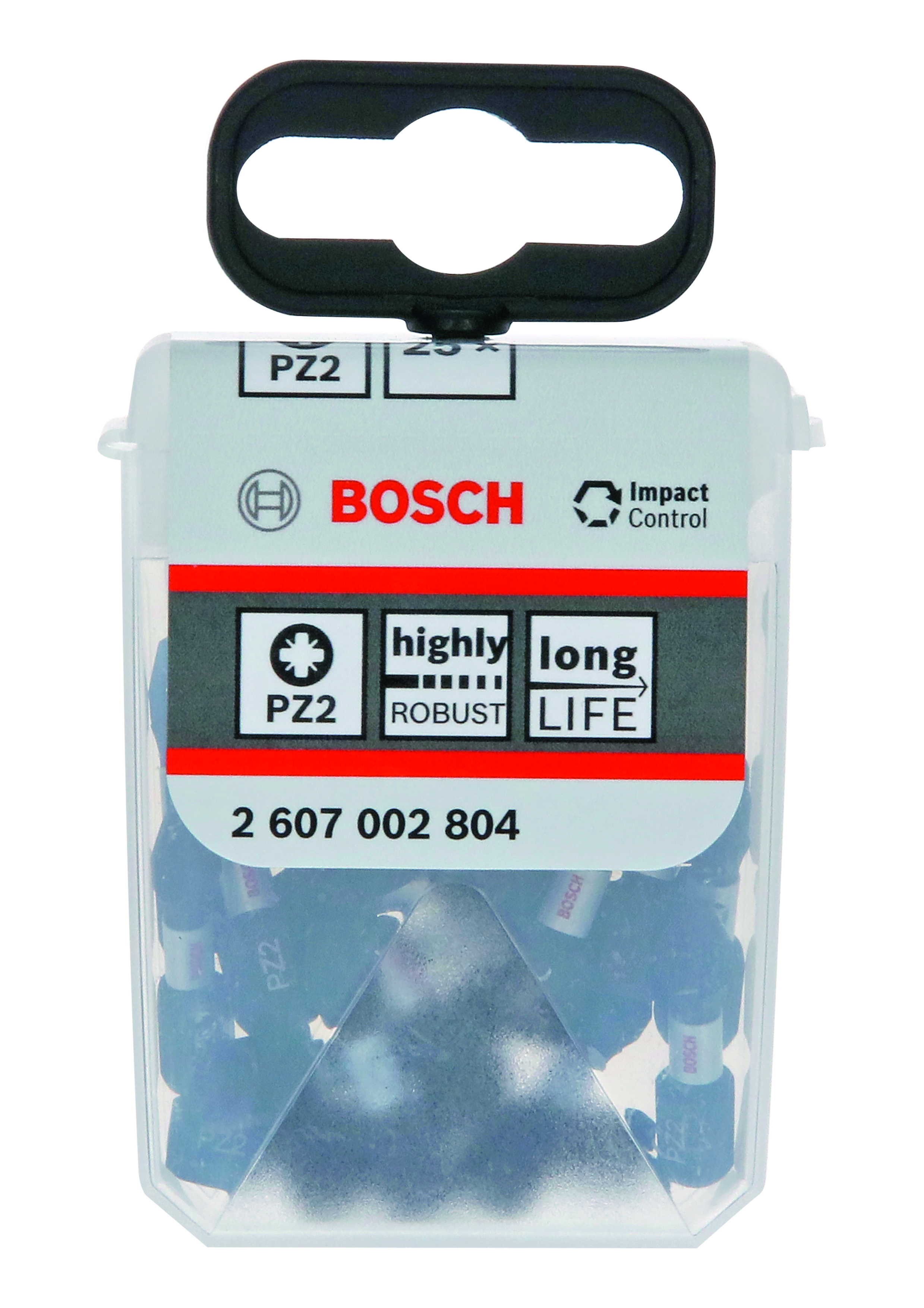 Impact Control Bit PZ 2, 25 mm, 25 Piece