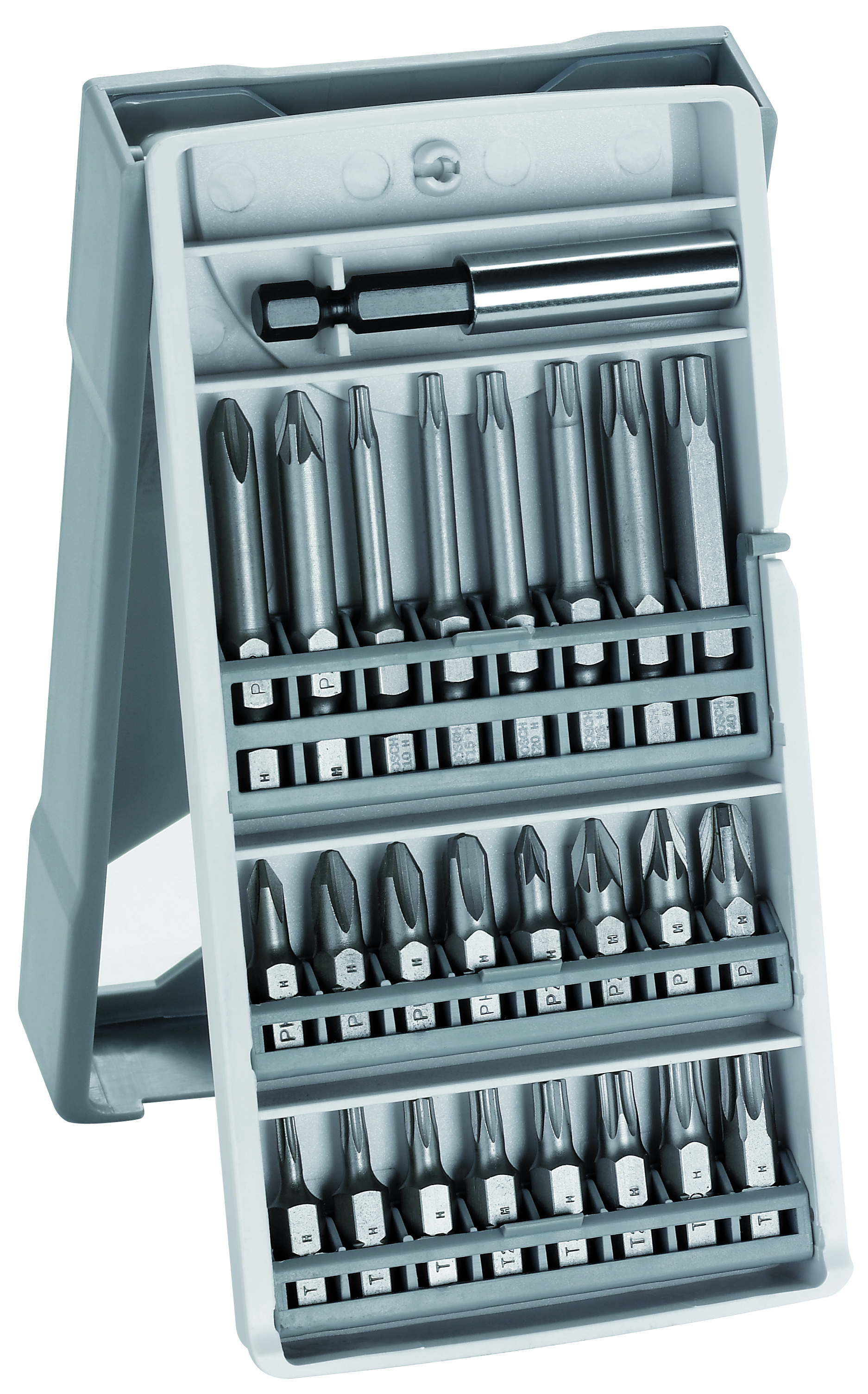 24 Piece Screwdriver bit set,+ Universal Magnetic Holder