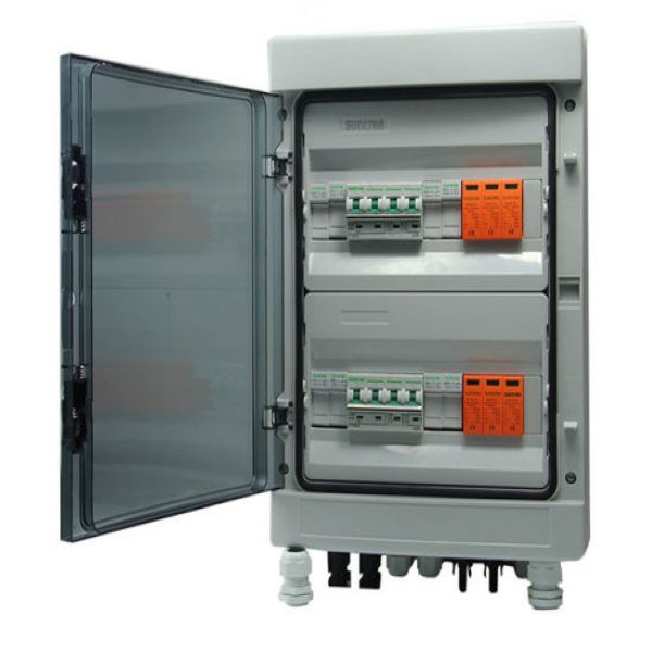 2 String in DC PV Combiner Box 2 Output 600V (For SunSynk)