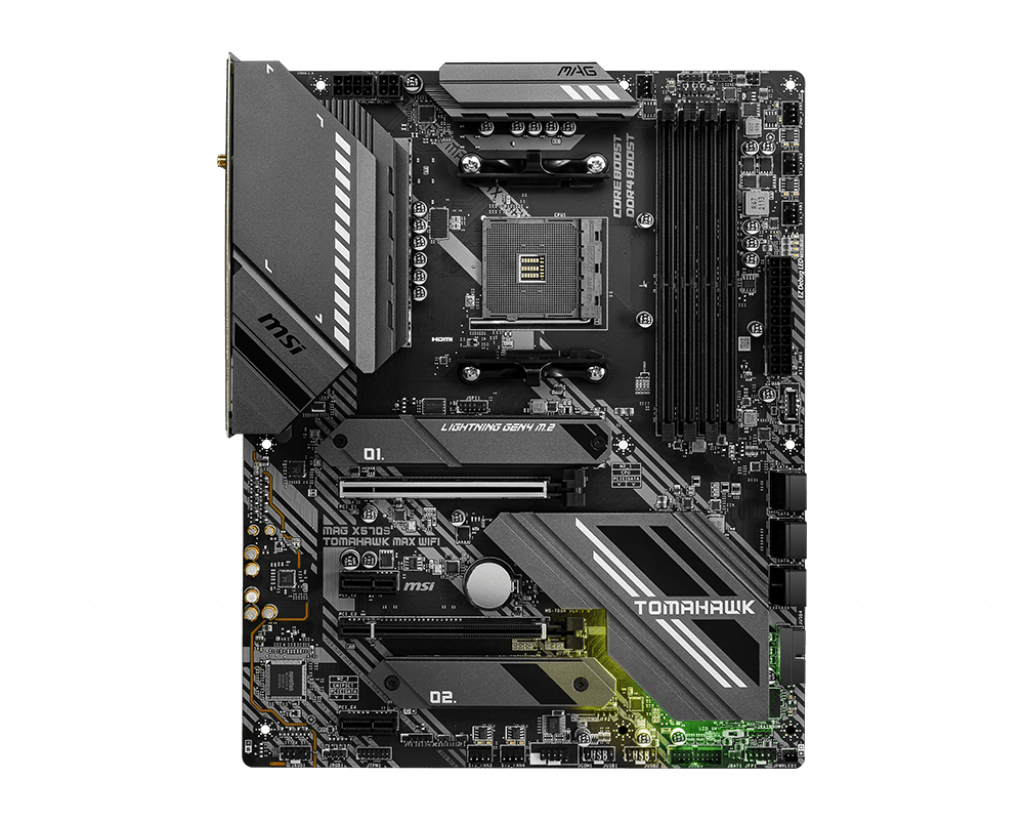 MSI MAG X570S TOMAHAWK MAX WIFI AM4 ATX Motherboard