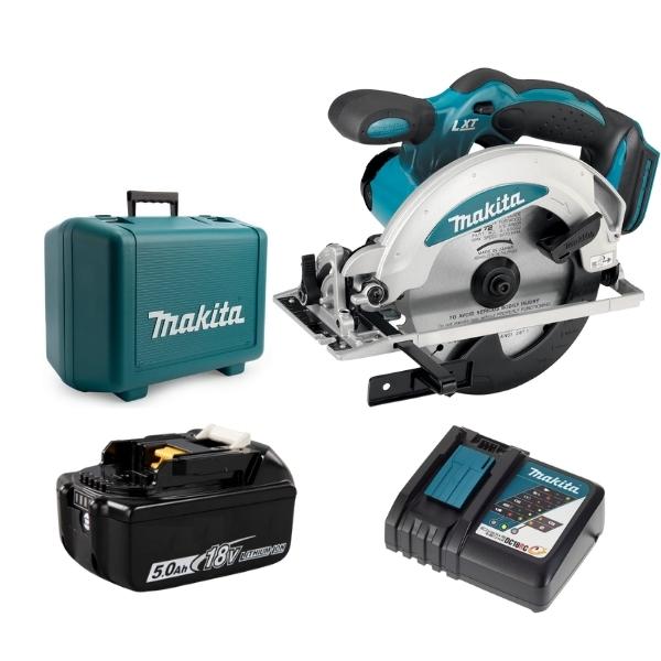 Makita – Cordless Circular Saw, Charger & 5Ah Generic Replacement Battery
