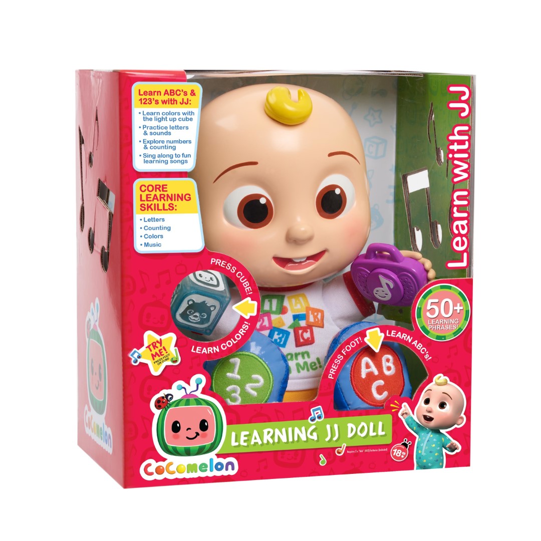 Cocomelon JJ’s Learning JJ Doll