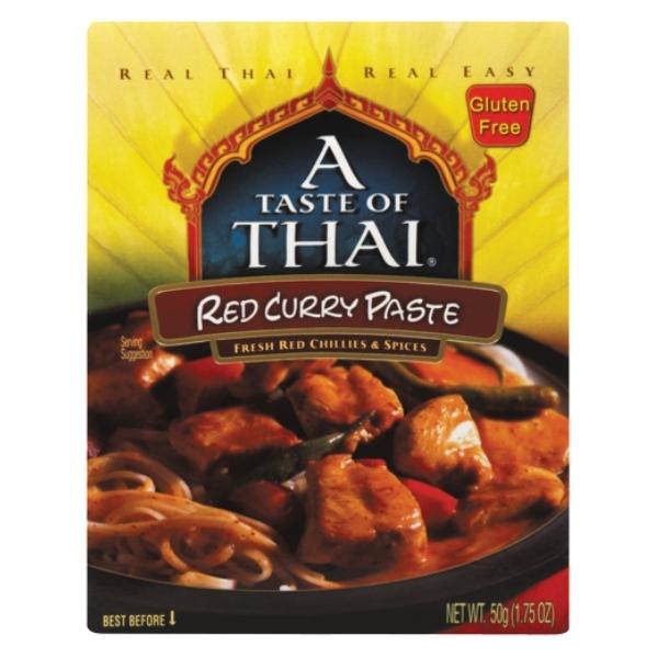 A Taste of Thai – Red Curry Paste 50g – Pack of 3