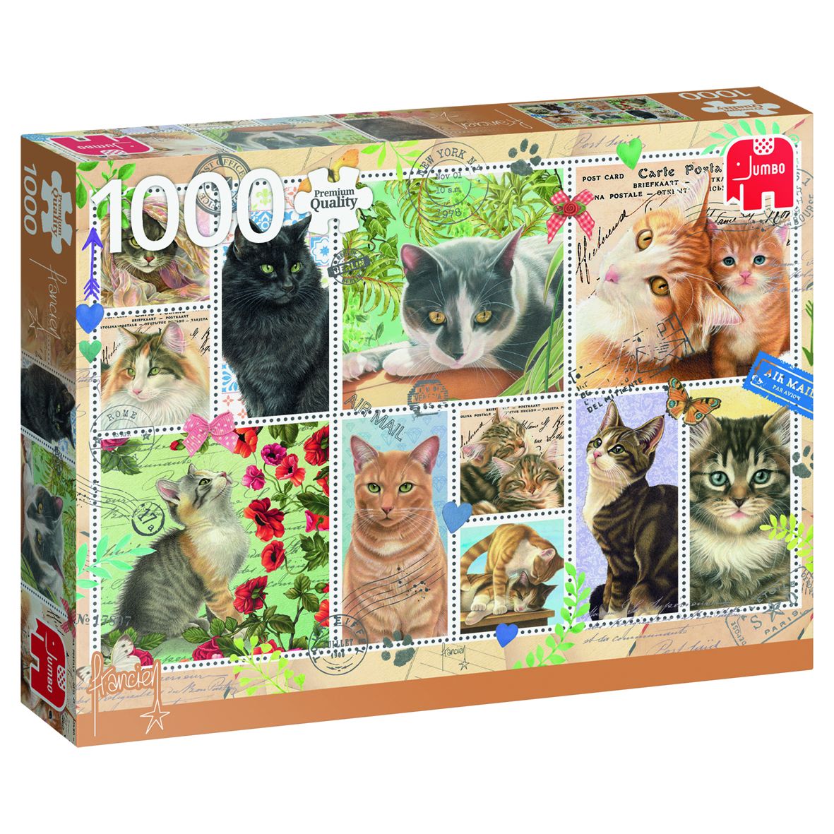 Jumbo Cat Stamps – 1000 Pieces