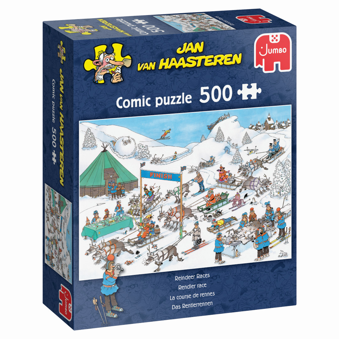 Jumbo Reindeer Races – 500 Pieces