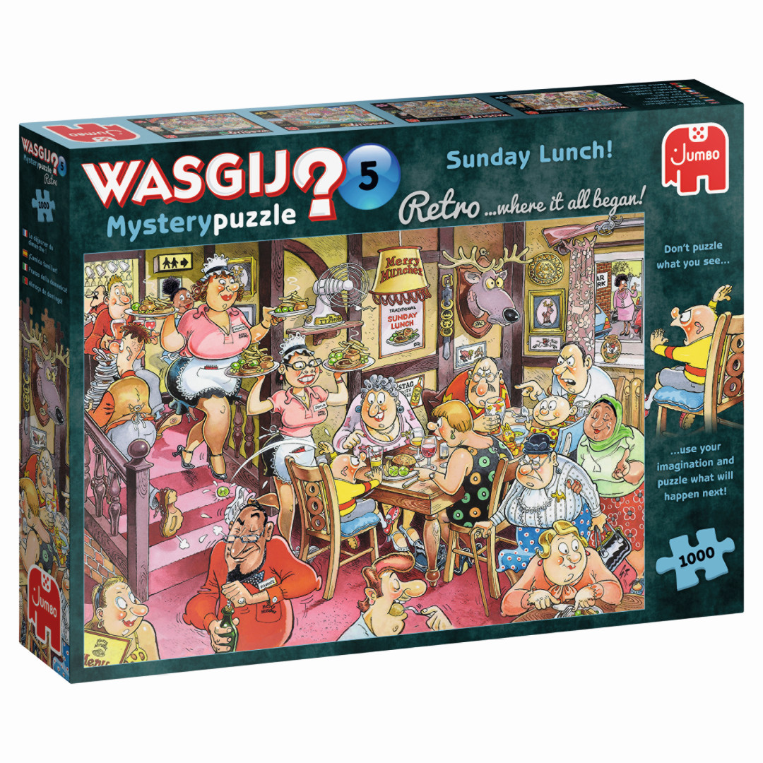 Jumbo Wasgij Retro Mystery 5 – 1000 Pieces