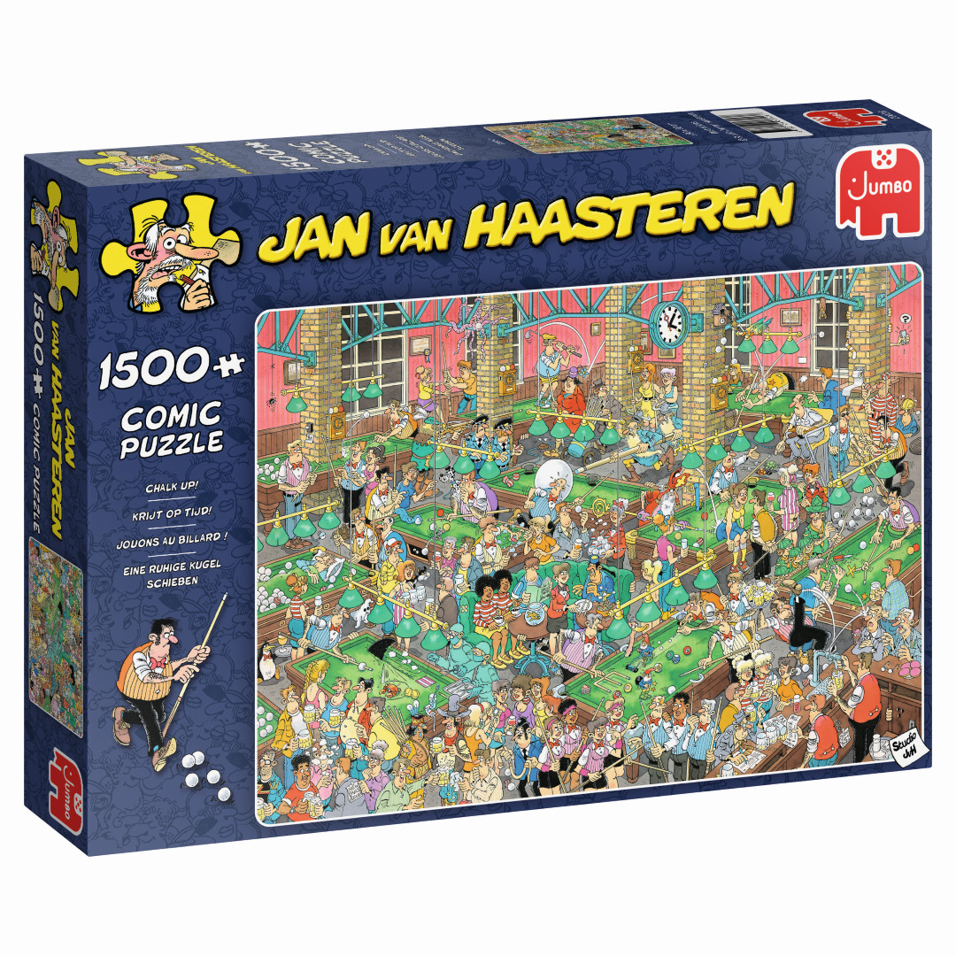 Jumbo Jan Van Haasteren Chalk Up – 1500 Pieces