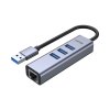 uHUB Q4 4-in-1 USB Ethernet Hub uHUB Q4 4-in-1 USB Ethernet Hub