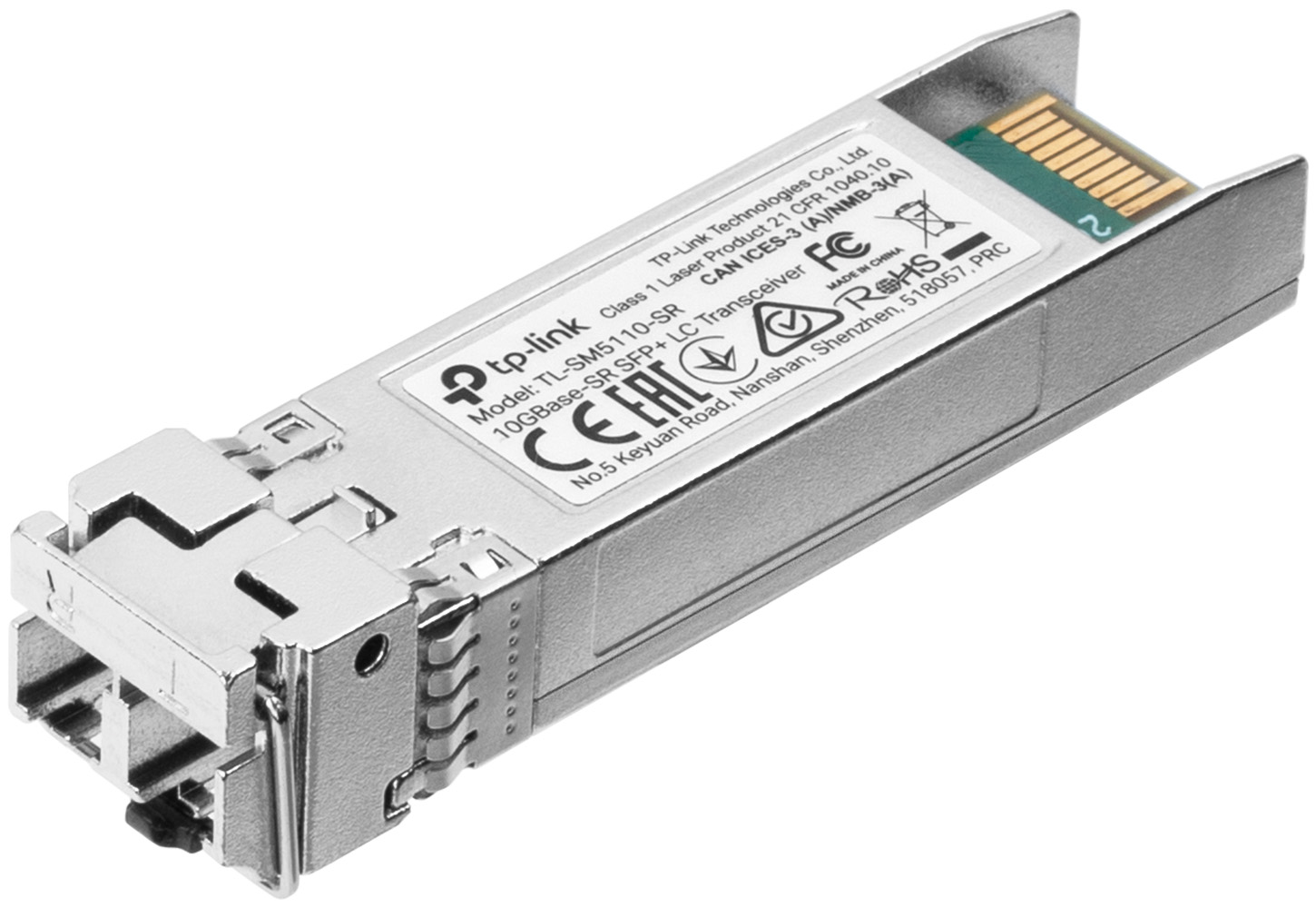 10GBase-SR SFP+ LC Transceiver