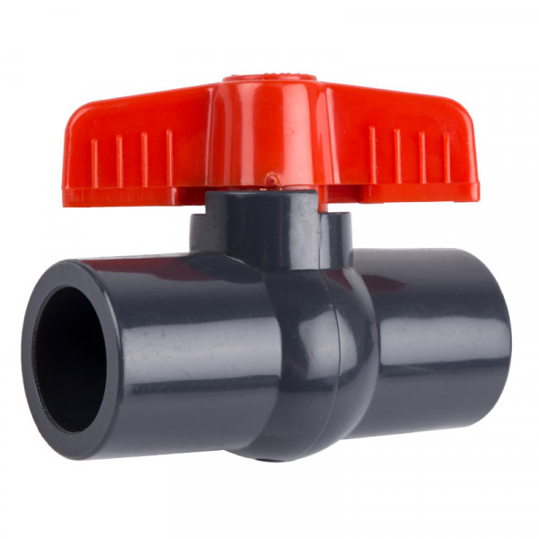 Torrenti Ball Valve PVC Solvent 15mm Pipe 20mm