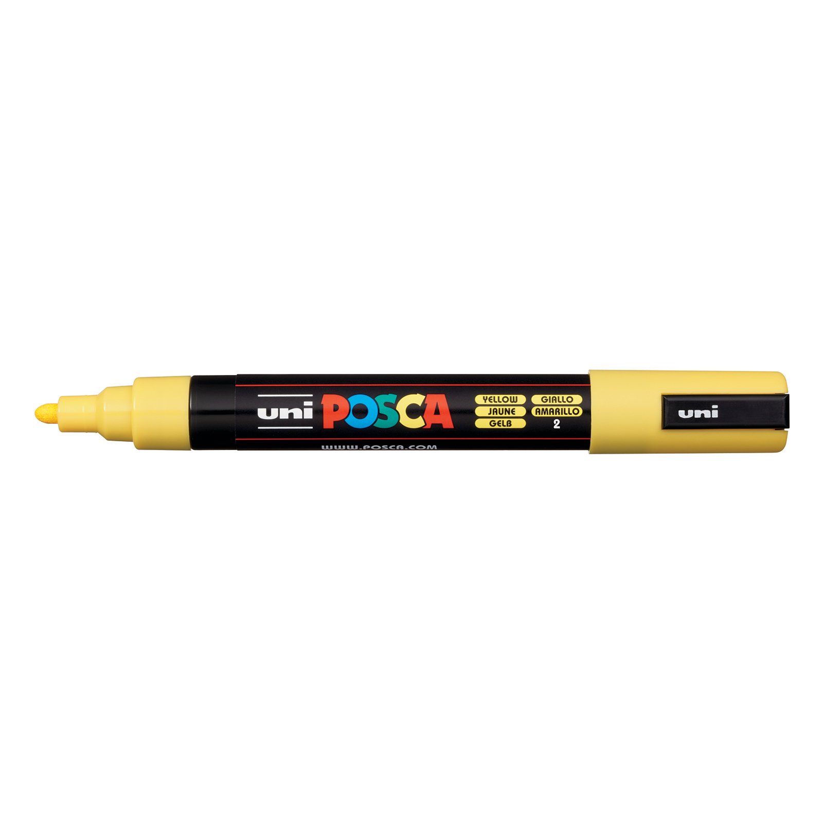 Posca PC-5M Marker 1.8 – 2.5mm Medium Tip – Yellow
