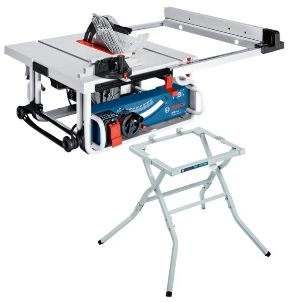 BOSCH – Portable Table Saw GTS10 J and Saw Stand GTA 600 Combo