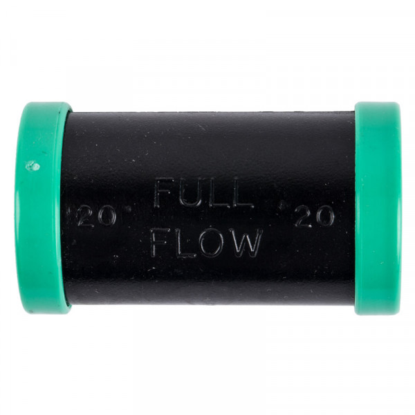 Connector Full Flow 20mm
