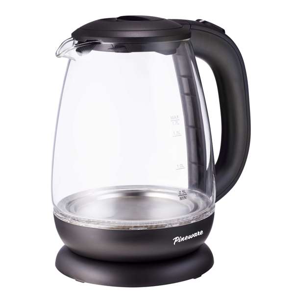 Pineware 1.7L Glass Kettle
