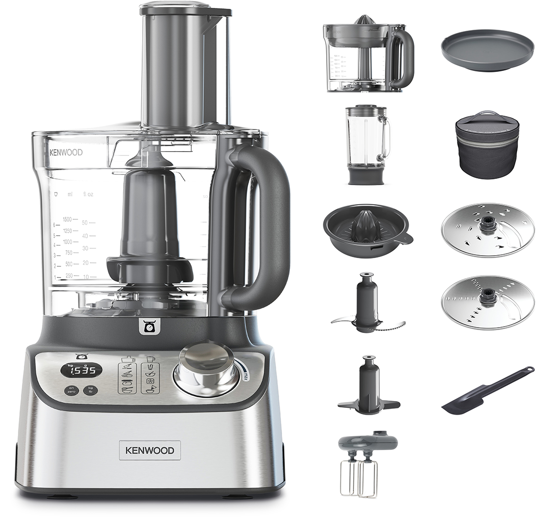 Kenwood MultiPro Express Weigh+ Food Processor, FDM71.450SS
