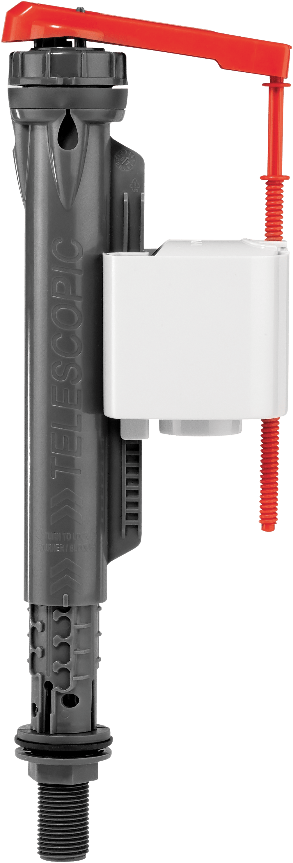 Wirquin Valve Jollyfill Bottom Inlet Telescopic 1/2 Inch