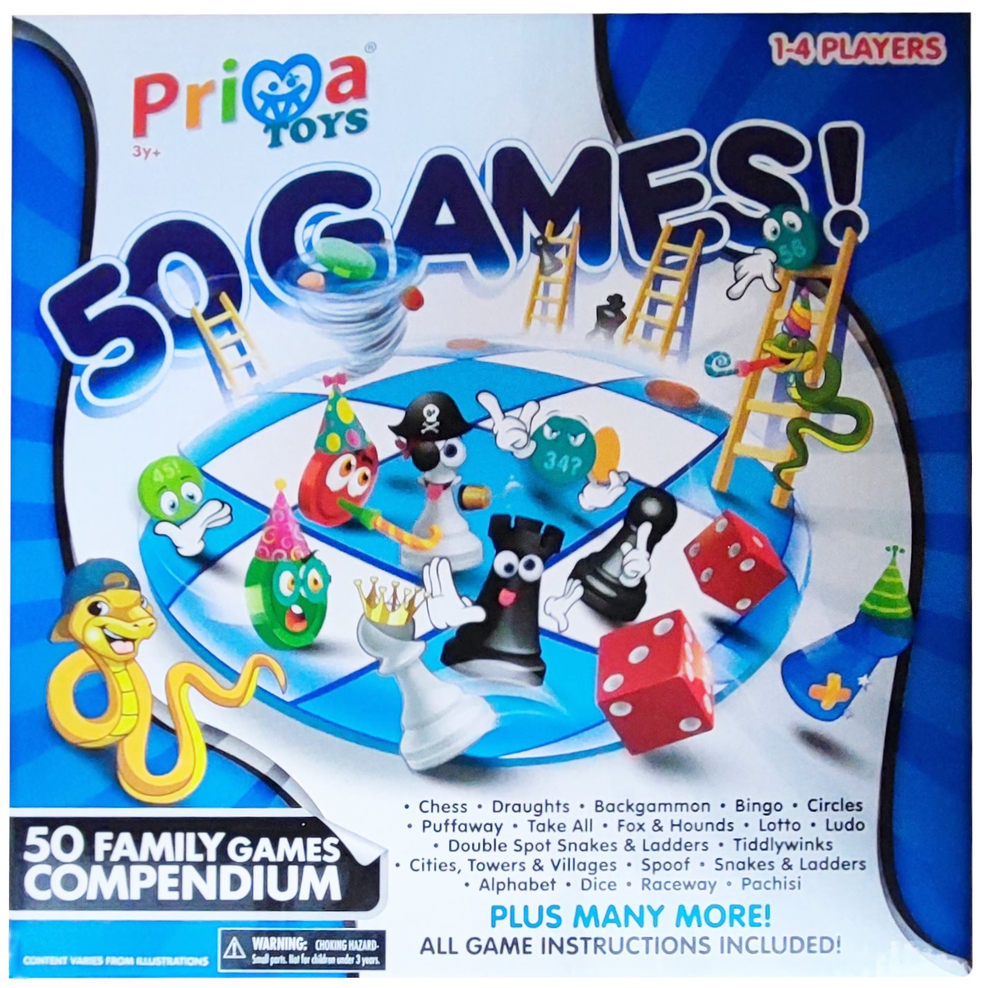 Prima 50 Game Compendium