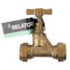 Belatori Tap Stop Brass 15x15mm Belatori Tap Stop Brass 15x15mm