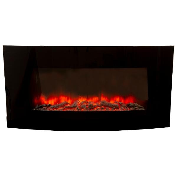 Radiant – Indoor Fireplace – Curved Indoor Decorative Fireplace – 1800W