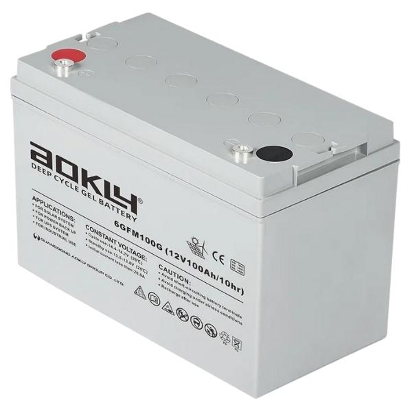 Aokly – Deep Cycle Gel Battery 12V 100Ah/10hr