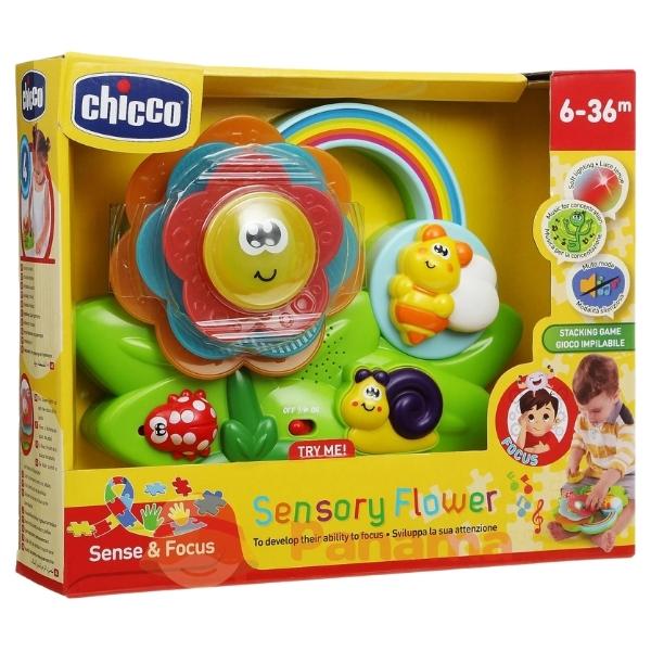 Chicco – Sensory Activity Flower Sorting / Stacking Shape – 6 – 36m