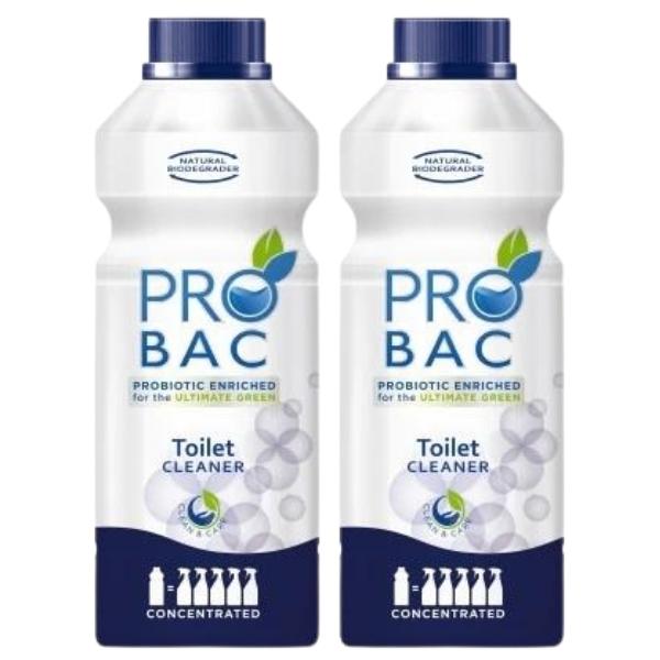 Probac – Toilet Cleaner 1L – Concentrated – Pack of 2