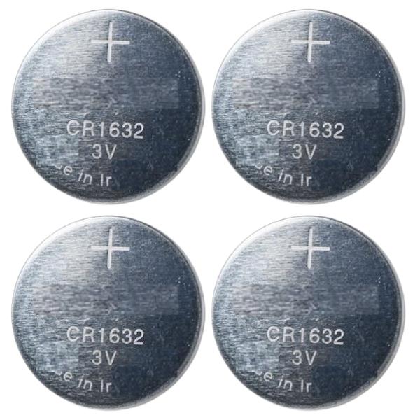 Coin Battery / Lithium Cell 3V Coin Battery CR1632 – 4 Piece