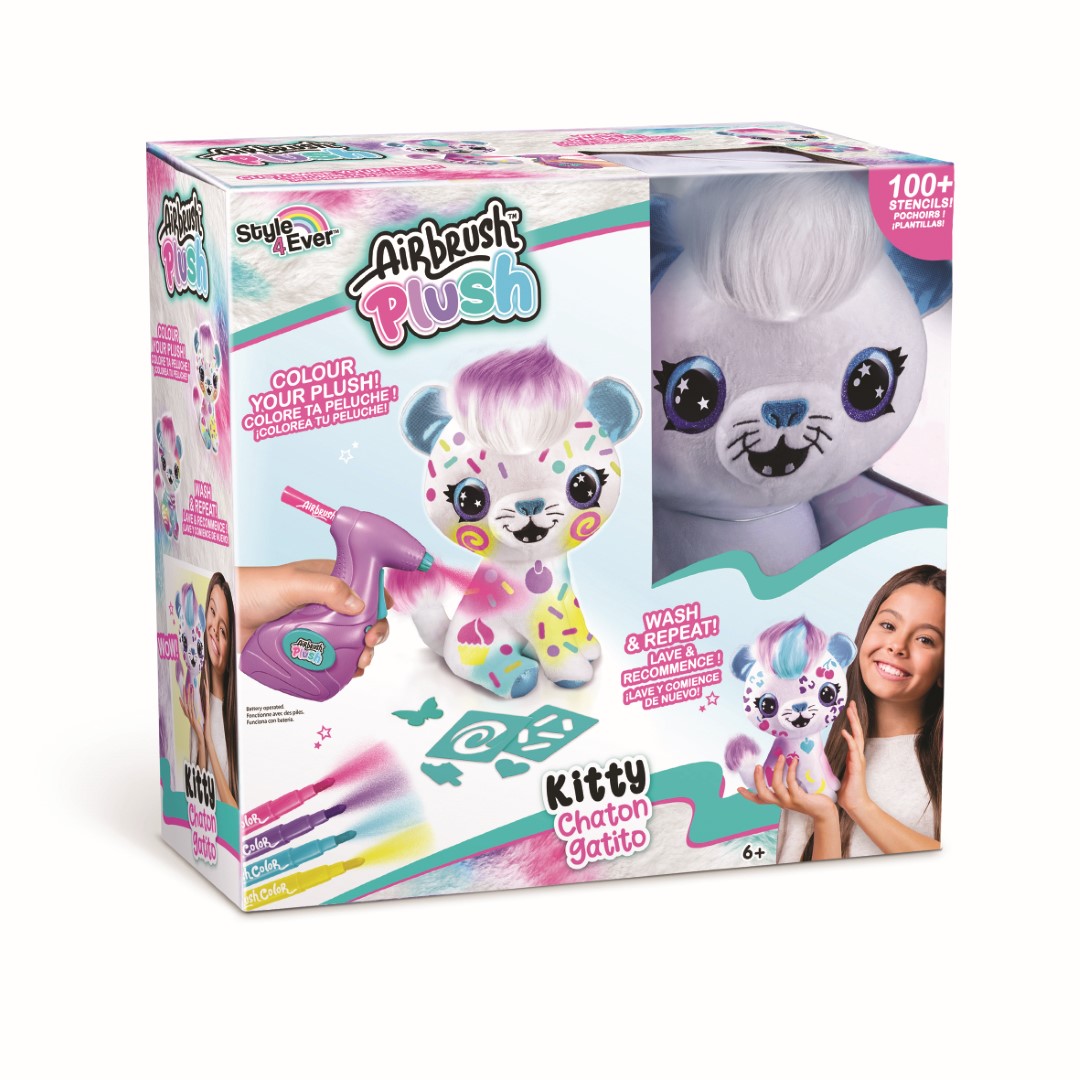 Style 4 Ever Airbrush Plush – Kitty