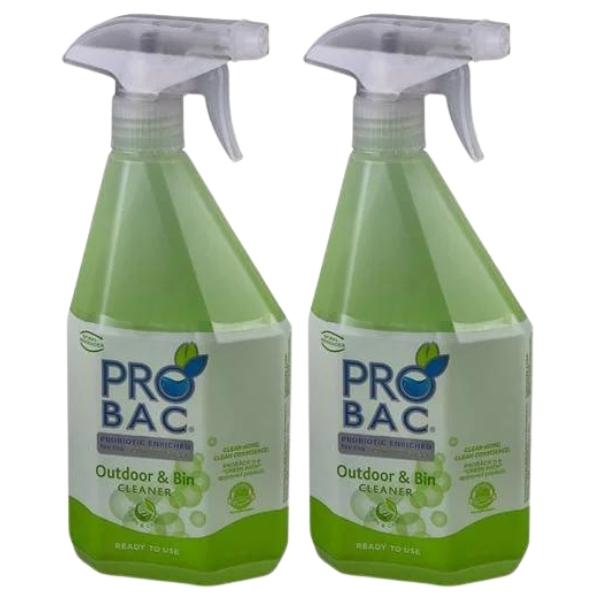 Probac – Outdoor and Bin Cleaner 750ml – Pack of 2