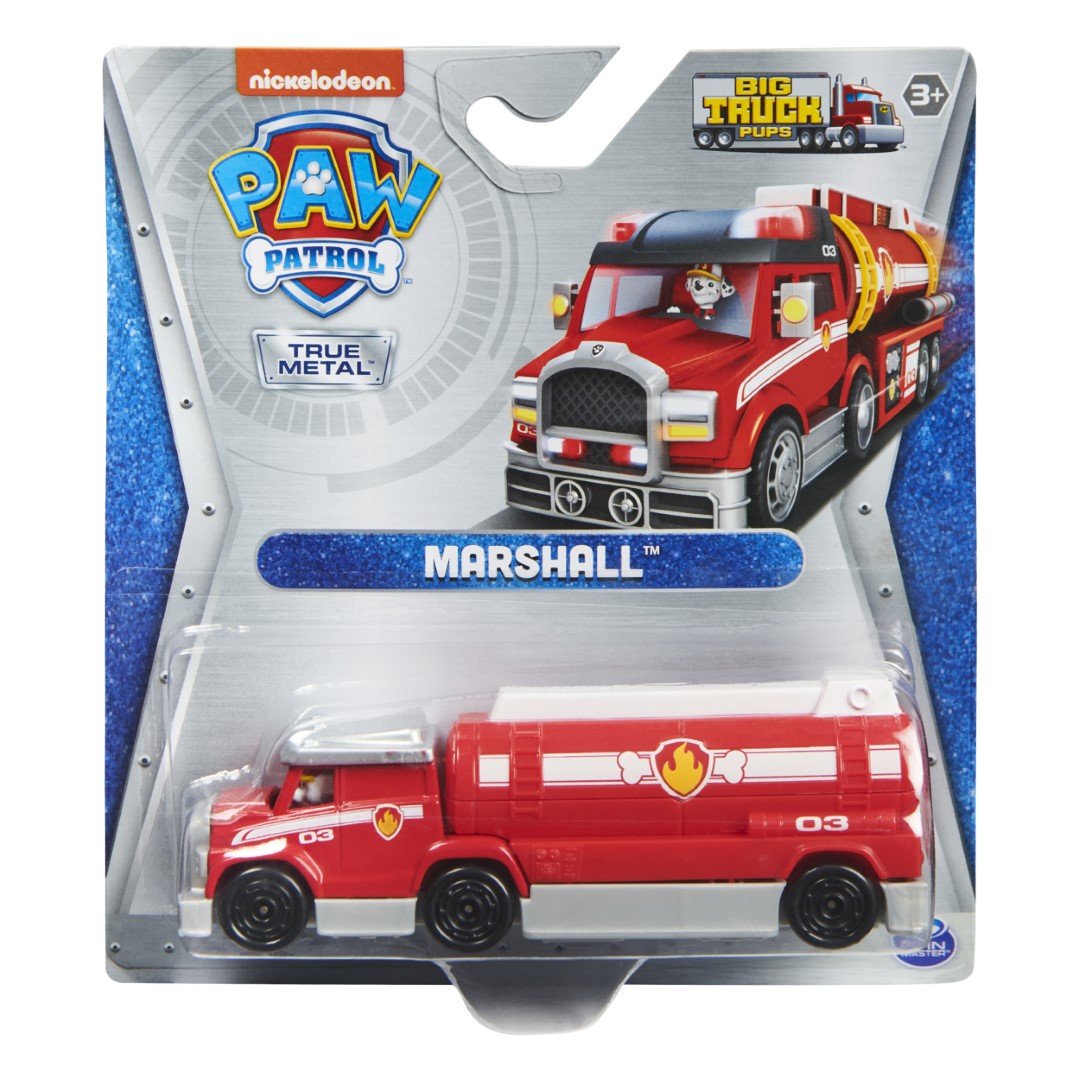Paw Patrol True Metal 1:55 Big Truck Vehicle – Marshall