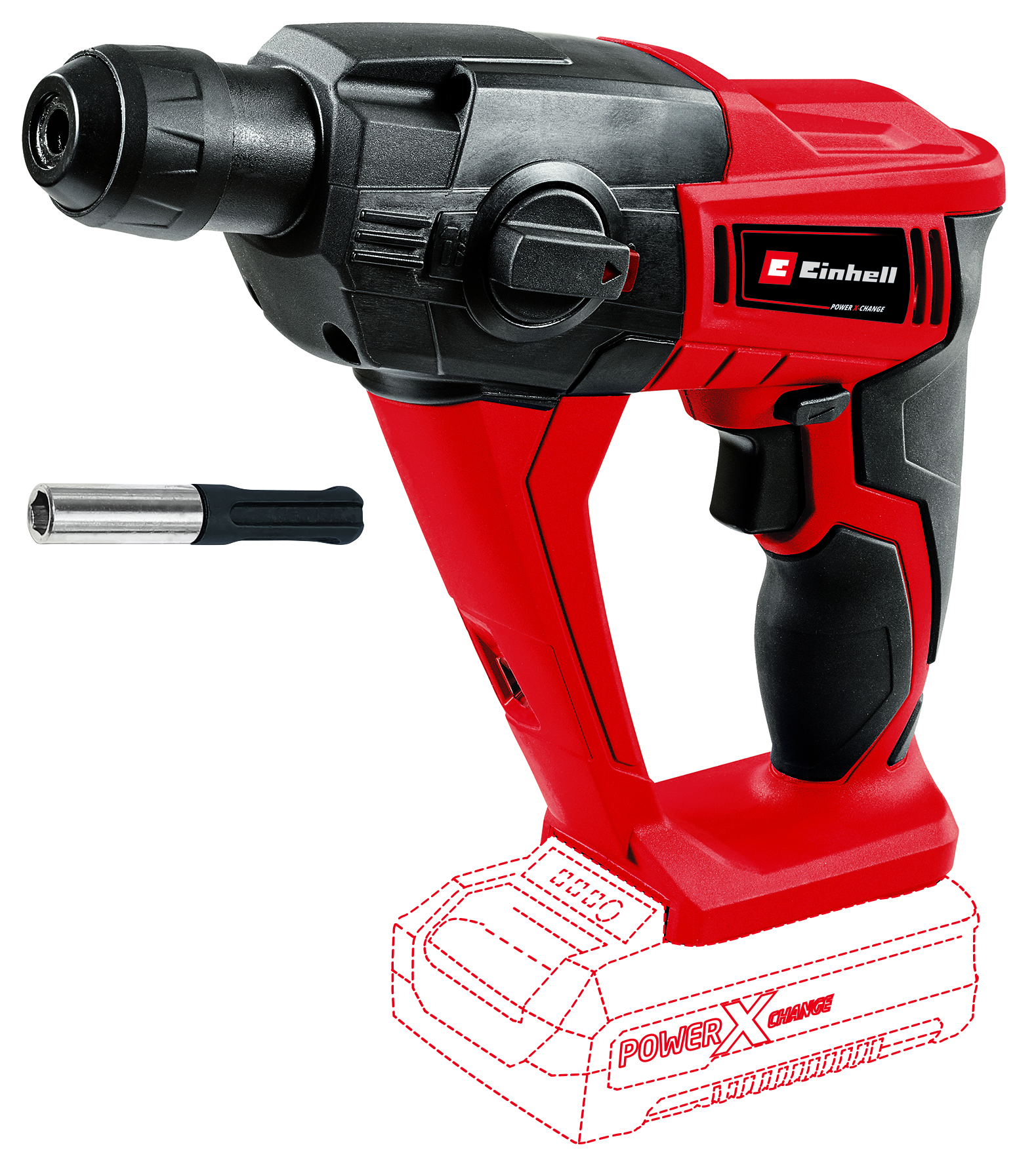 EINHELL Power X-Change Cordless Rotary Hammer TE-HD 18 Li – Solo