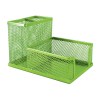 SDS: M415 Wire Mesh Metal Cube & Pen Holder Green SDS: M415 Wire Mesh Metal Cube & Pen Holder Green