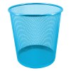 SDS: M900 Wire Mesh Metal Round Waste Bin Sky Blue SDS: M900 Wire Mesh Metal Round Waste Bin Sky Blue