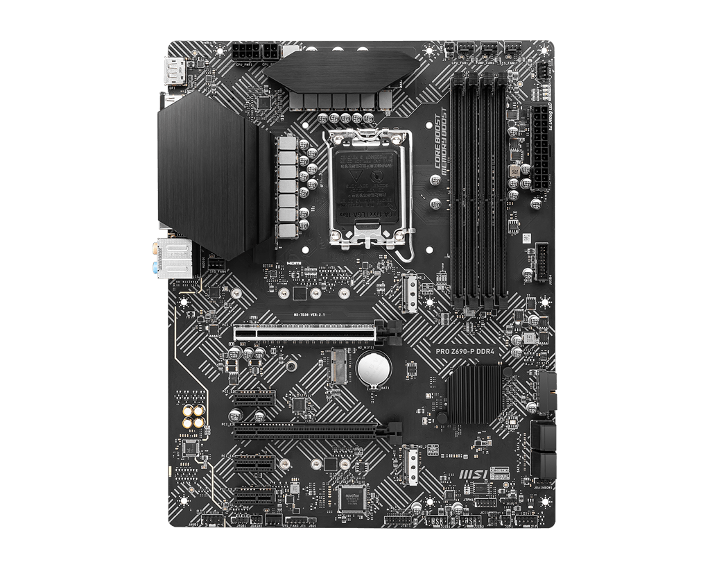 MSI PRO Z690-P-DDR4 LGA1700 ATX Gaming Motherboard