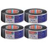 Tesa – Duct Tape 50mm x 50m – Black – Pack of 4 Tesa – Duct Tape 50mm x 50m – Black – Pack of 4