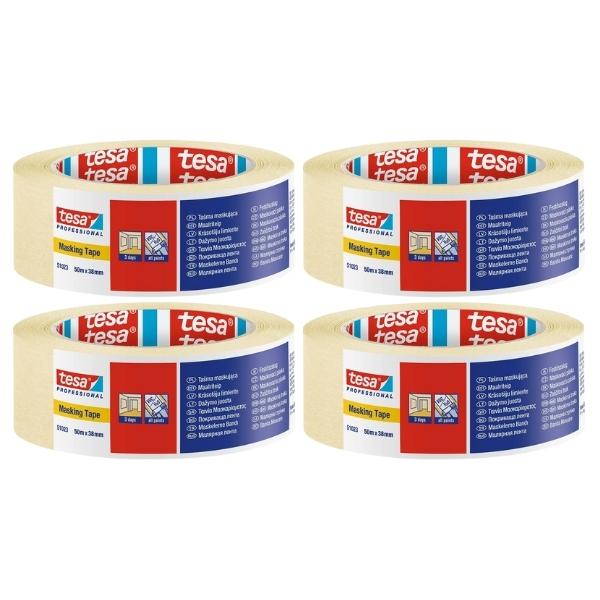 Tesa – Masking Tape 38mm x 50m – Pack of 4