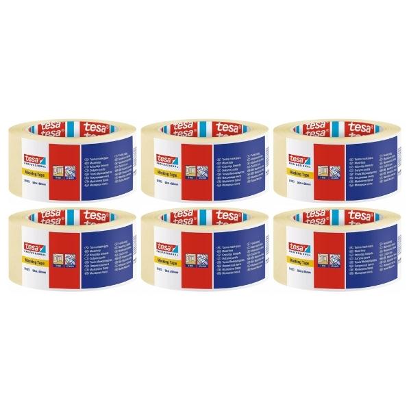 Tesa – Masking Tape 50mm x 50m – Pack of 6