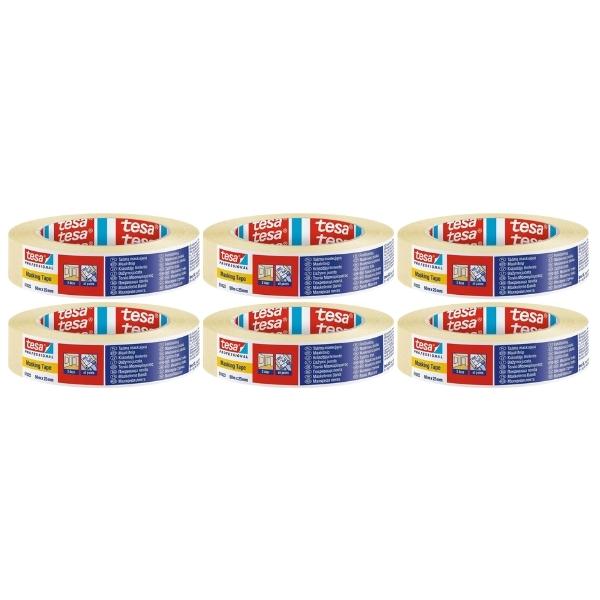 Tesa – Masking Tape 25mm x 50m – Pack of 6