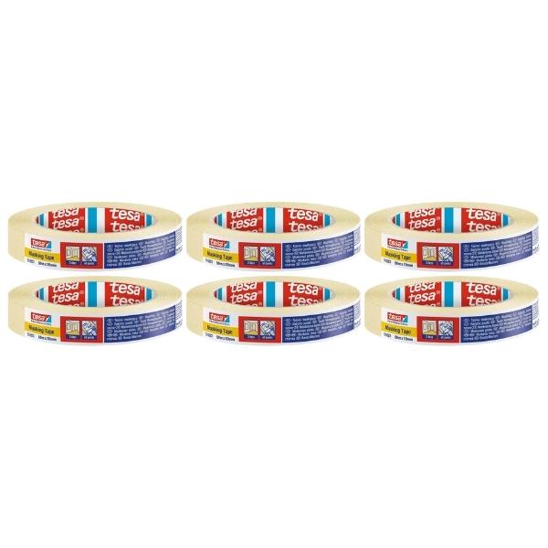Tesa – Masking Tape 19mm x 50m – Pack of 6