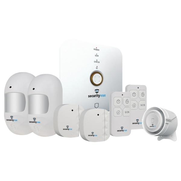 Securityvue – Smart WiFi and GSM Wireless Alarm Kit with Mini Siren