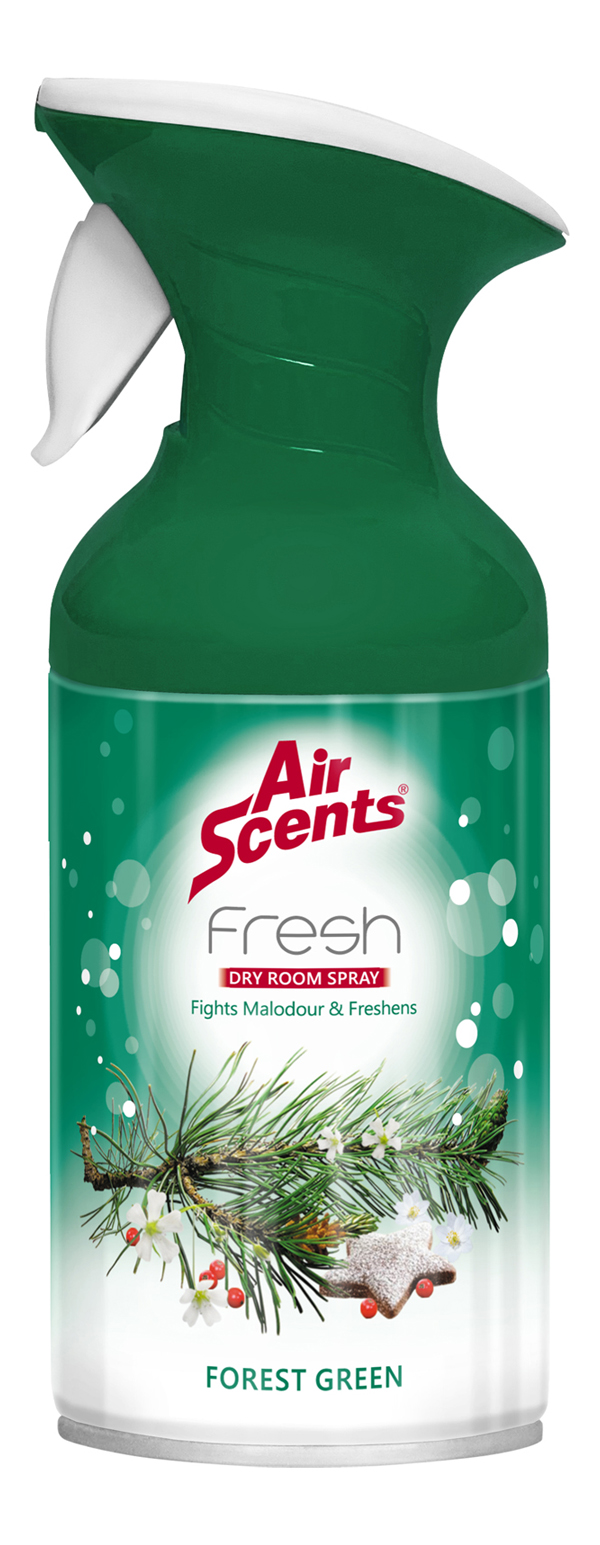 Air Scents Fresh Dry Room Spray Forest Green 250ml