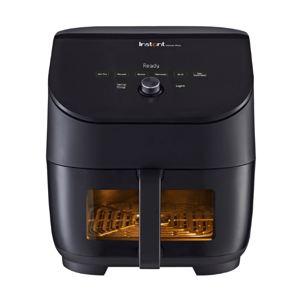 Instant Vortex Plus Air Fryer with ClearCook Window, QuietMark approved