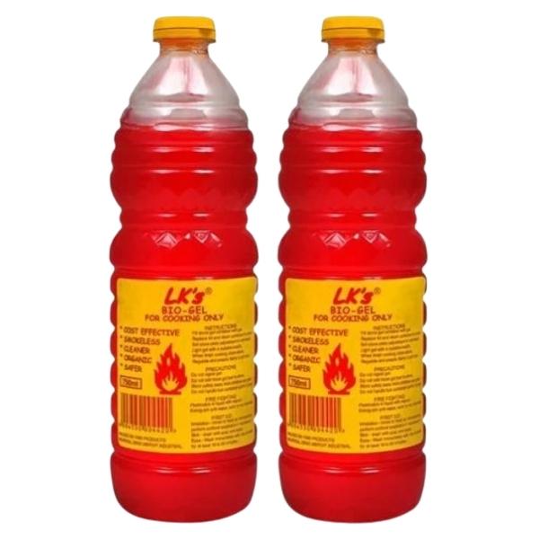 LK’s – Bio Gel for Cooking 750ml (Pack of 2)